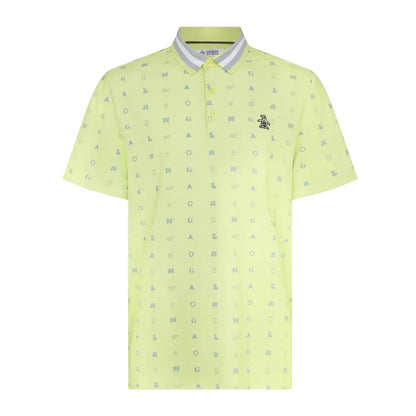 Original Penguin Pete Novelty Print Pique Herre Grønn