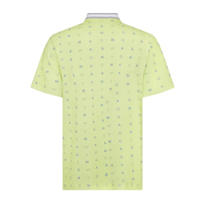 Original Penguin Pete Novelty Print Pique Herre Grønn