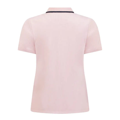 Original Penguin Ribbed Pique Dame Rosa