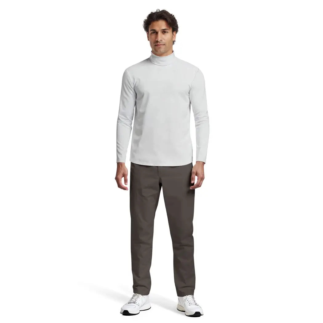PGA Tour Mock Neck Genser Herre Hvit