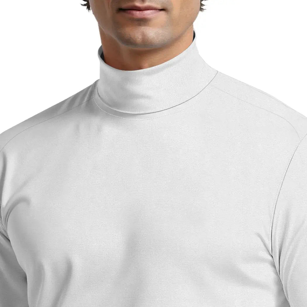 PGA Tour Mock Neck Genser Herre Hvit