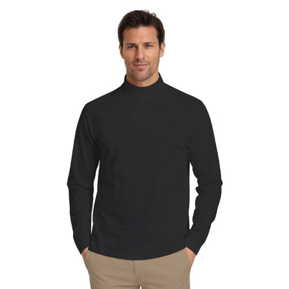 PGA Tour Mock Neck Genser Herre Sort