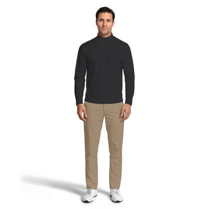 PGA Tour Mock Neck Genser Herre Sort