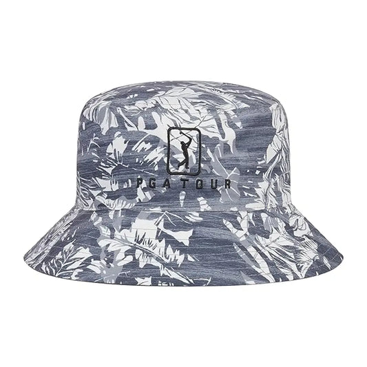 PGA Tour Reversible Camo Bucket Hat Grå
