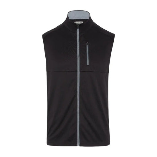 PGA Tour Lightweight Water Repellant Vest Herre Sort