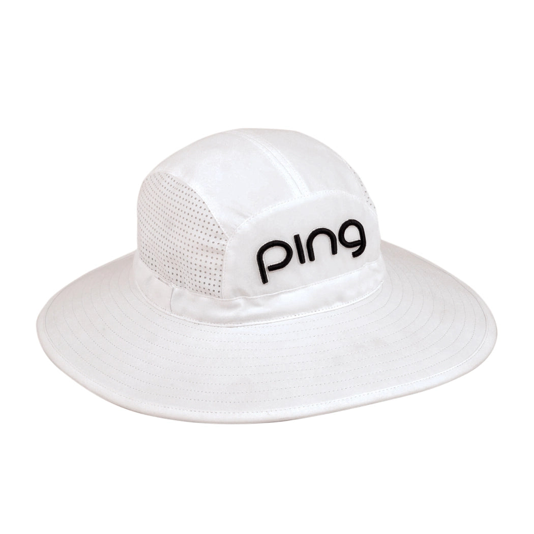 Ping Boonie Solhatt Dame Hvit