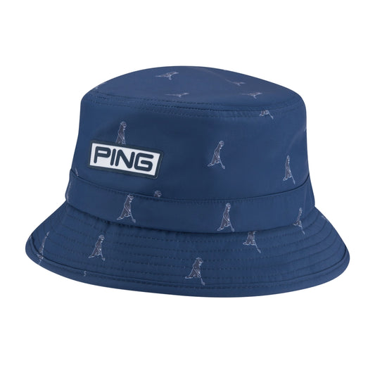 Ping Mr. Ping Bucket Hat Herre Navy