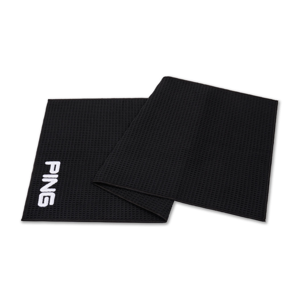 Ping Tour Håndkle Sort