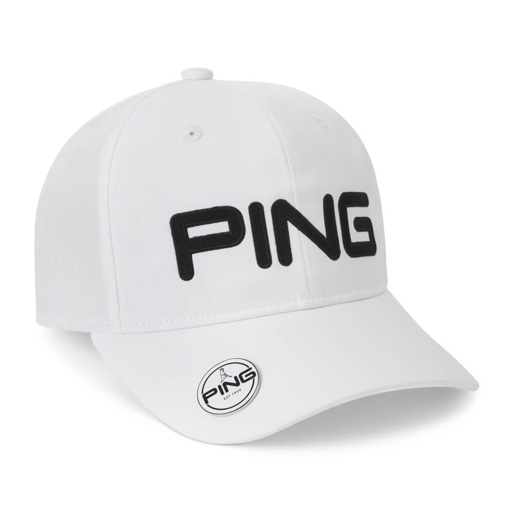 Ping Ball Marker Caps Hvit