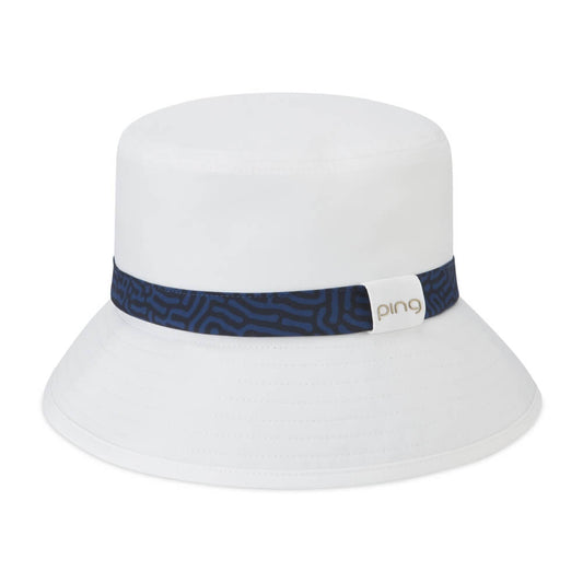 Ping Bucket Hat Dame Hvit