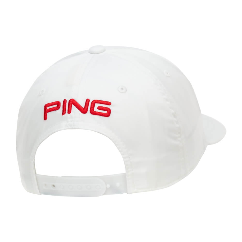 Ping Classic Lite Caps Hvit/Rød