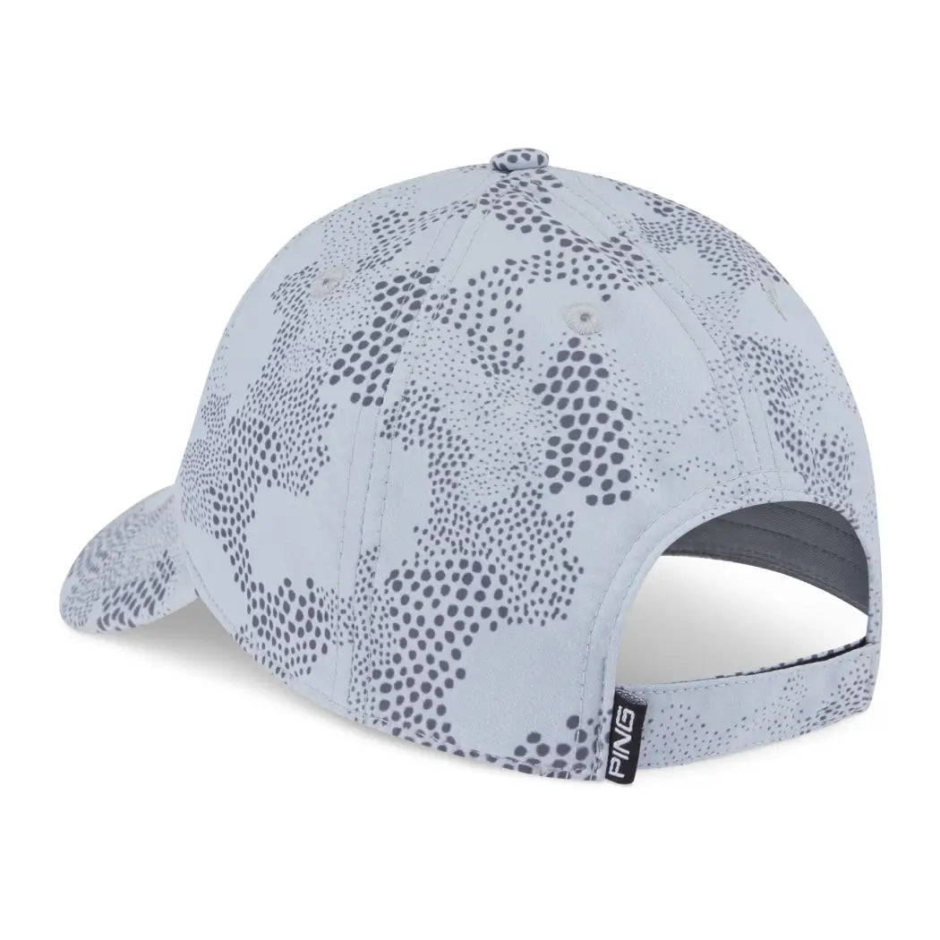 Ping Textured Camo Caps Sølv