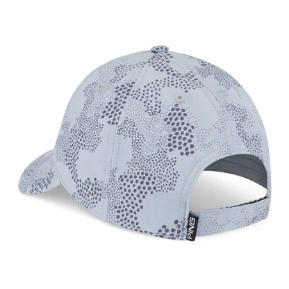 Ping Textured Camo Caps Sølv