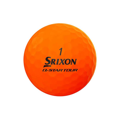 Srixon Q-Star Tour Divide Golfball Gul/Rød