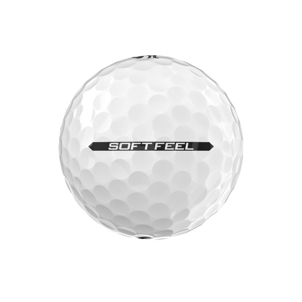 Srixon Soft Feel Golfball Hvit