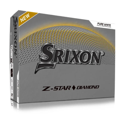 Srixon Z-Star Diamond Golfball Hvit