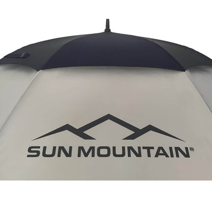 Sun Mountain H2NO UV Paraply Navy/Grå
