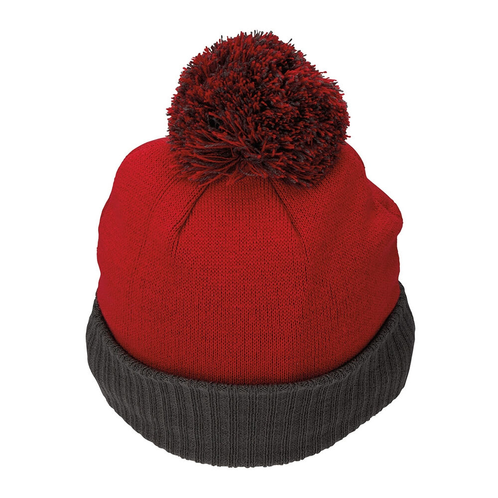 TaylorMade Bobble Beanie Lue Rød