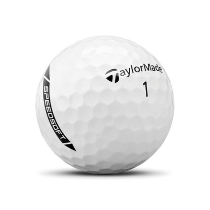 TaylorMade SpeedSoft Golfball Hvit