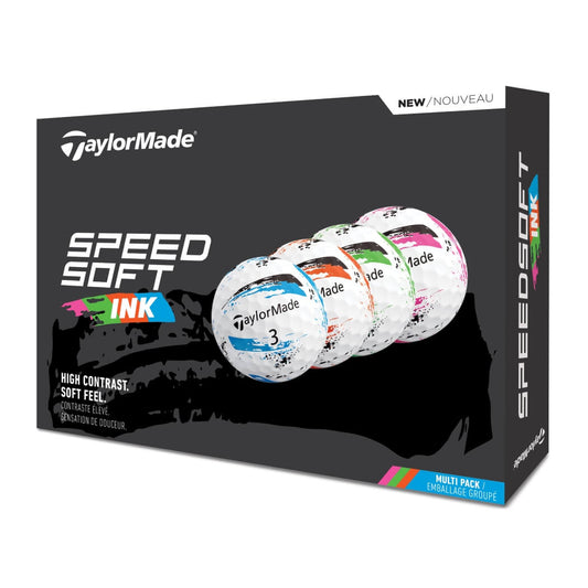 TaylorMade Speedsoft Ink Golfball Multi