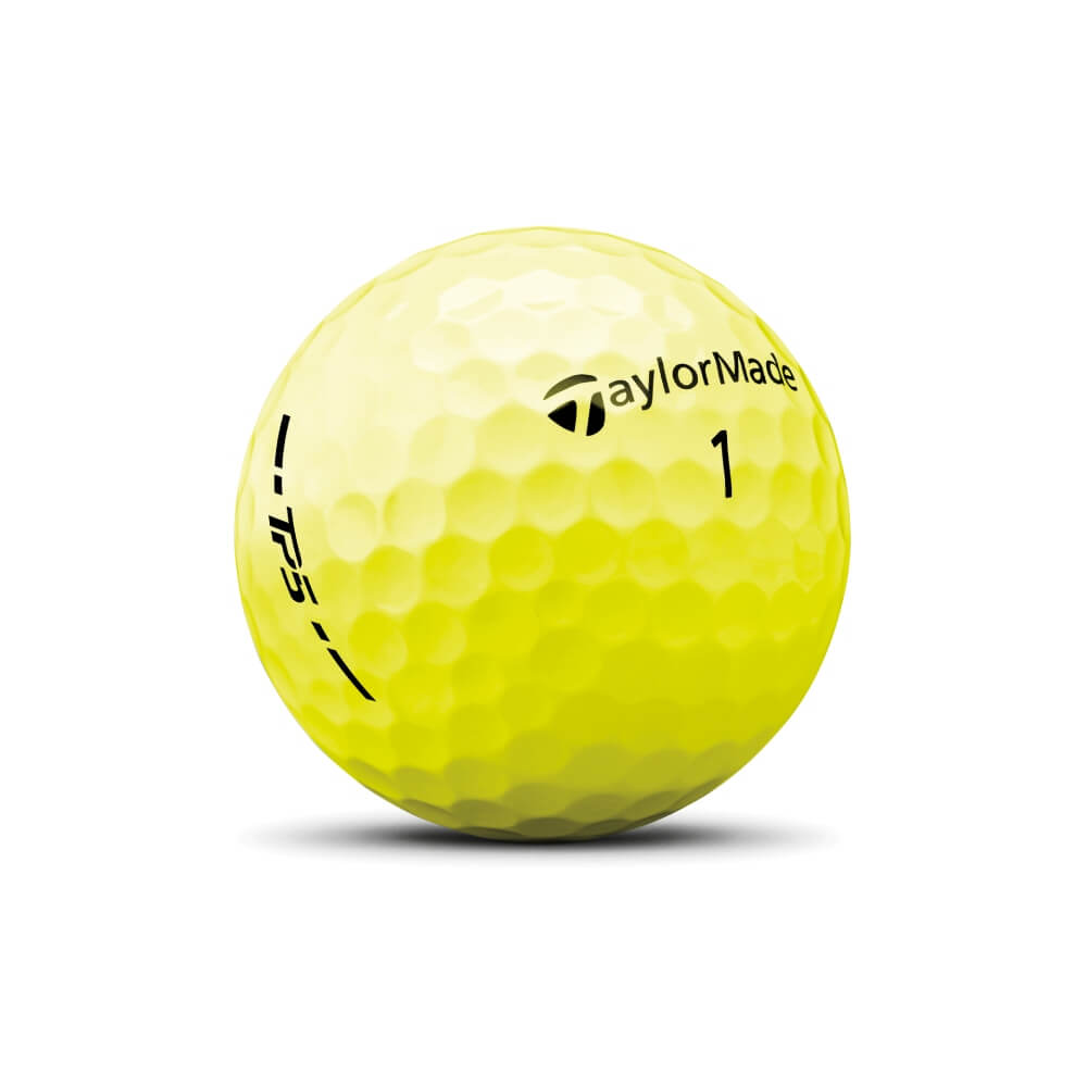 TaylorMade TP5 Golfball Gul