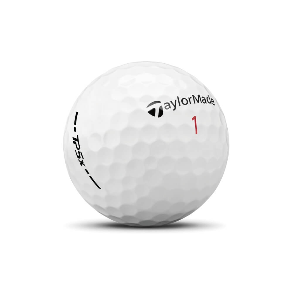 TaylorMade TP5x Golfball Hvit