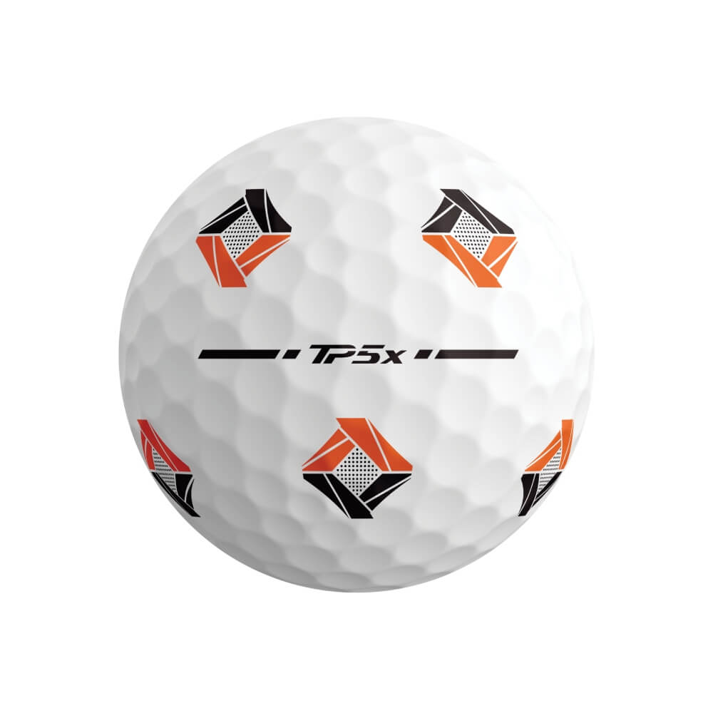 TaylorMade TP5x Pix Golfball Hvit
