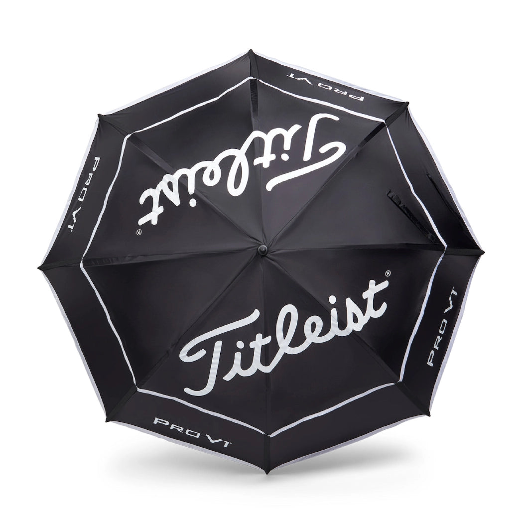 Titleist Tour Double Canopy Paraply Sort/Hvit