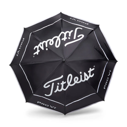 Titleist Tour Double Canopy Paraply Sort/Hvit