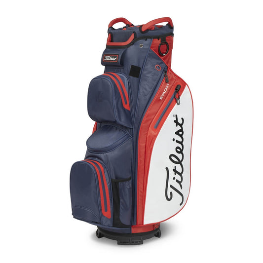 Titleist Cart 14 StaDry Trallebag Navy/Rød/Hvit