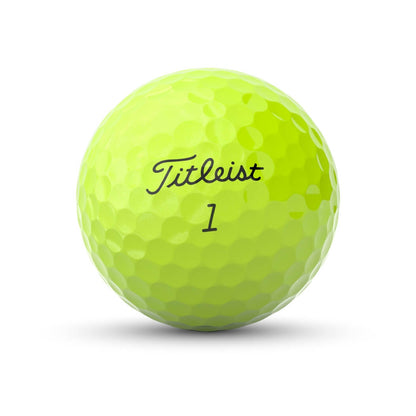 Titleist Pro V1 Golfball Gul