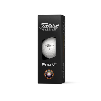 Titleist Pro V1 Golfball Hvit 3pk