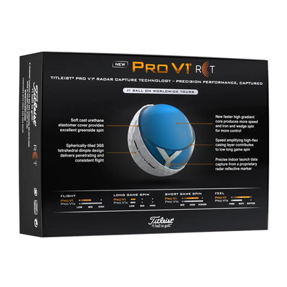 Titleist Pro V1 RCT Golfball Hvit
