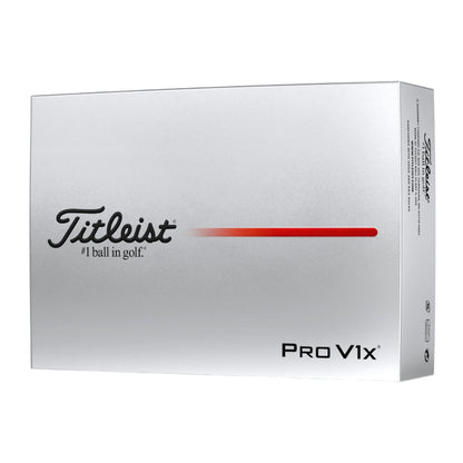 Titleist Pro V1x Golfball Hvit