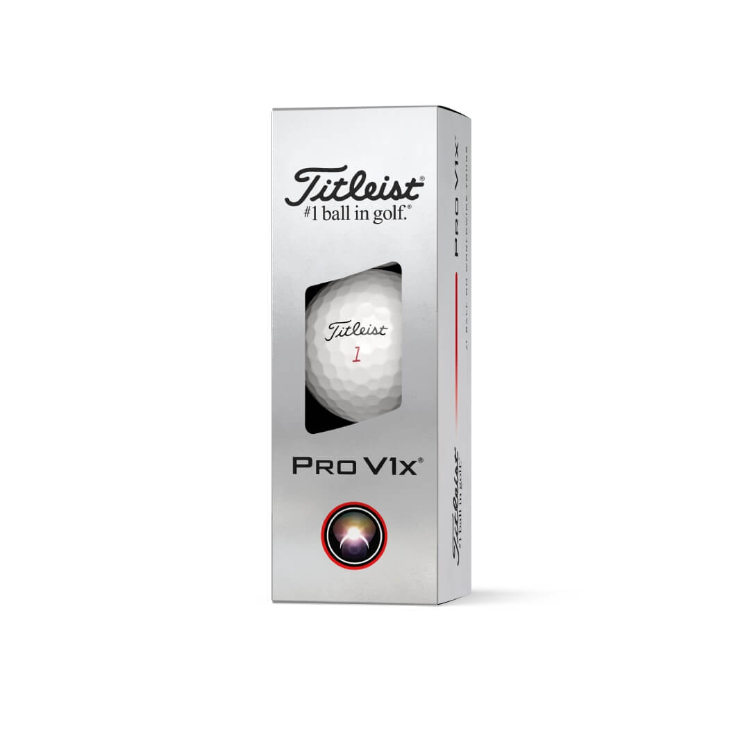 Titleist Pro V1x Golfball Hvit