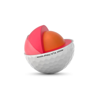 Titleist Pro V1x Golfball Hvit