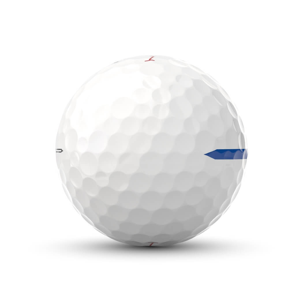 Titleist Pro V1x Performance Alignment Golfball Blå