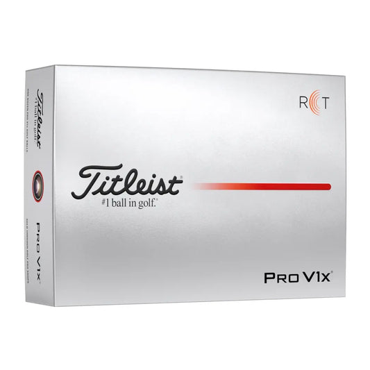 Titleist Pro V1x RCT Golfball Hvit