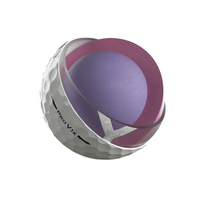 Titleist Pro V1x RCT Golfball Hvit