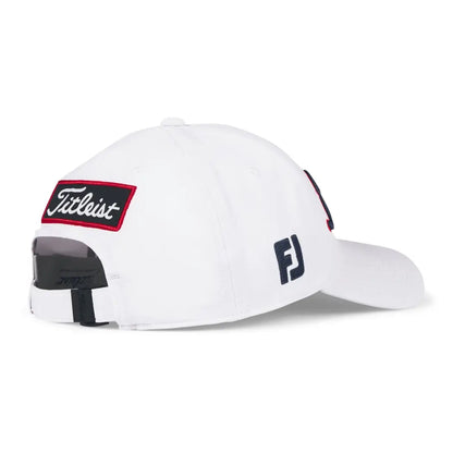 Titleist Tour Performance Caps Hvit/Navy/Rød