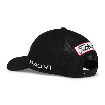 Titleist Tour Performance Mesh Caps Sort/Hvit