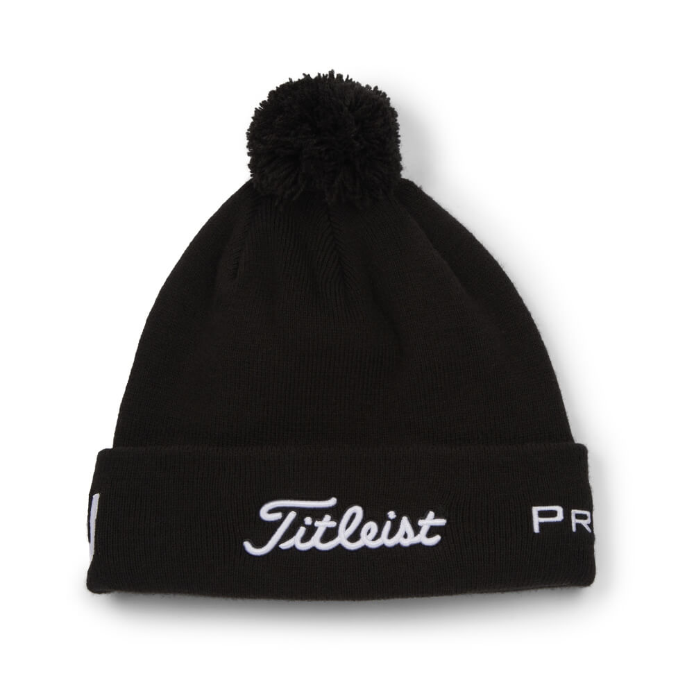 Titleist Tour Pom Beanie Sort