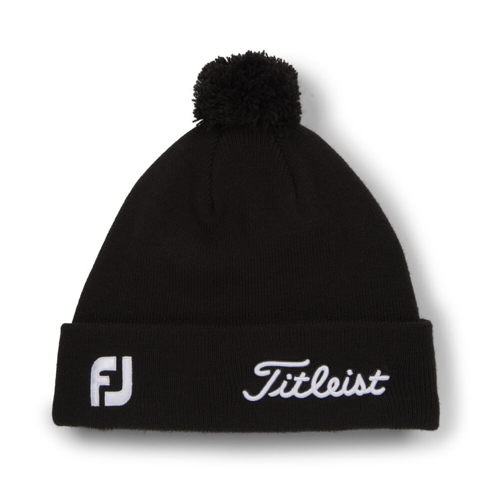 Titleist Tour Pom Beanie Sort