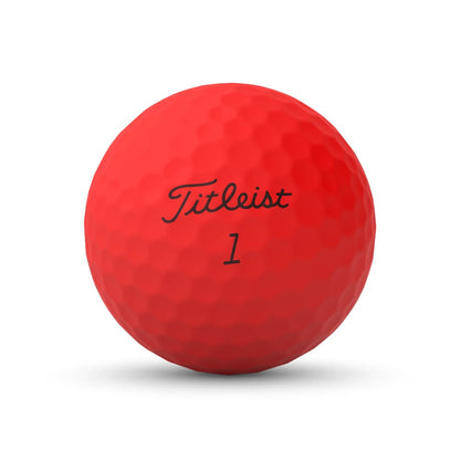 Titleist TruFeel Golfball Rød