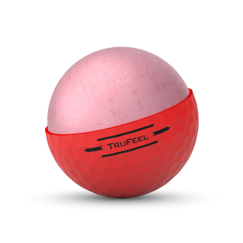 Titleist TruFeel Golfball Rød