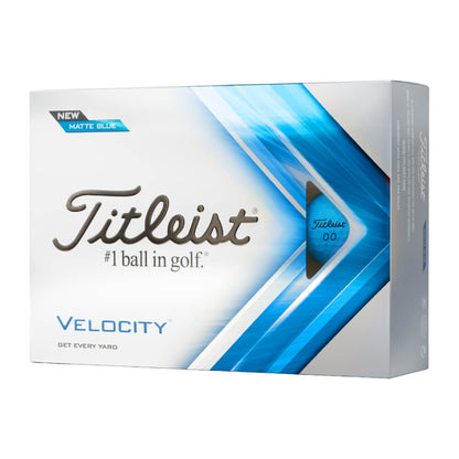 Titleist Velocity Golfball Blå