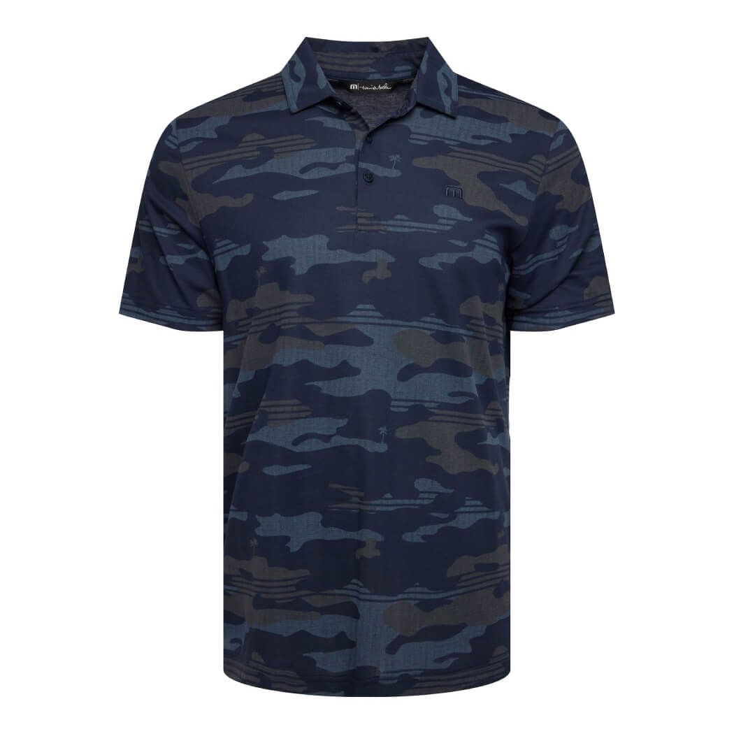 Travis Mathew Beachside Stealth Pique Herre Navy