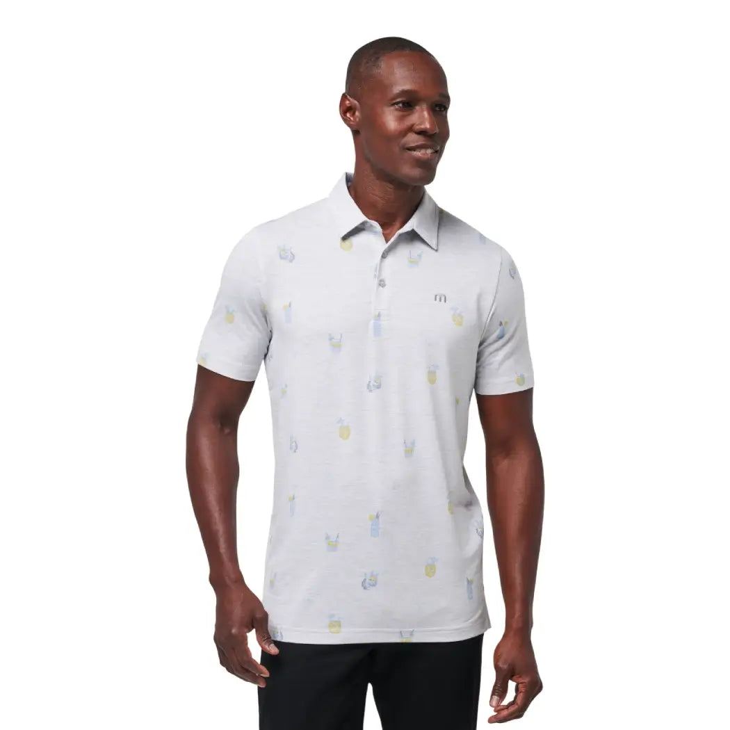 Travis Mathew Call The Shots Pique Herre Hvit
