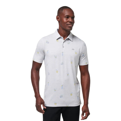 Travis Mathew Call The Shots Pique Herre Hvit
