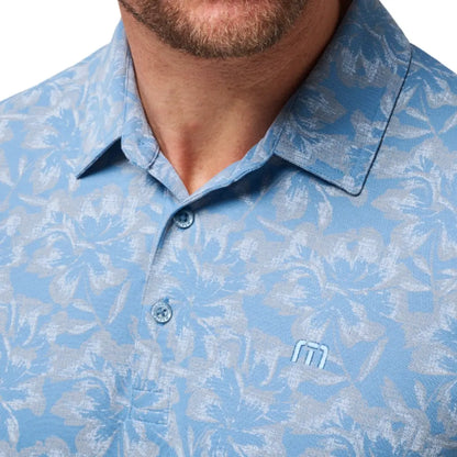 Travis Mathew Five Oh Pique Herre Blå